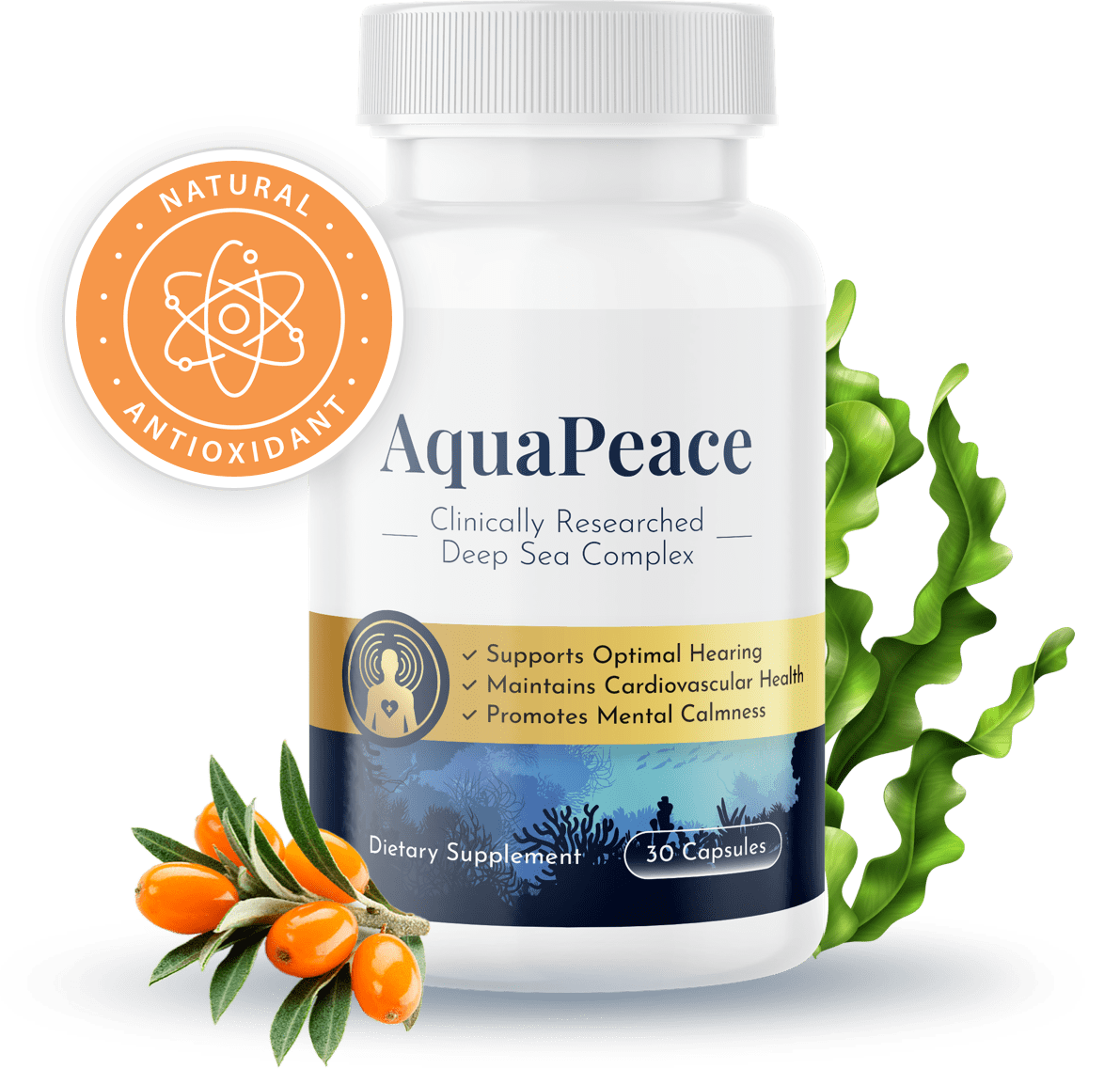 Say goodbye to earaches with AquaPeace's natural formula